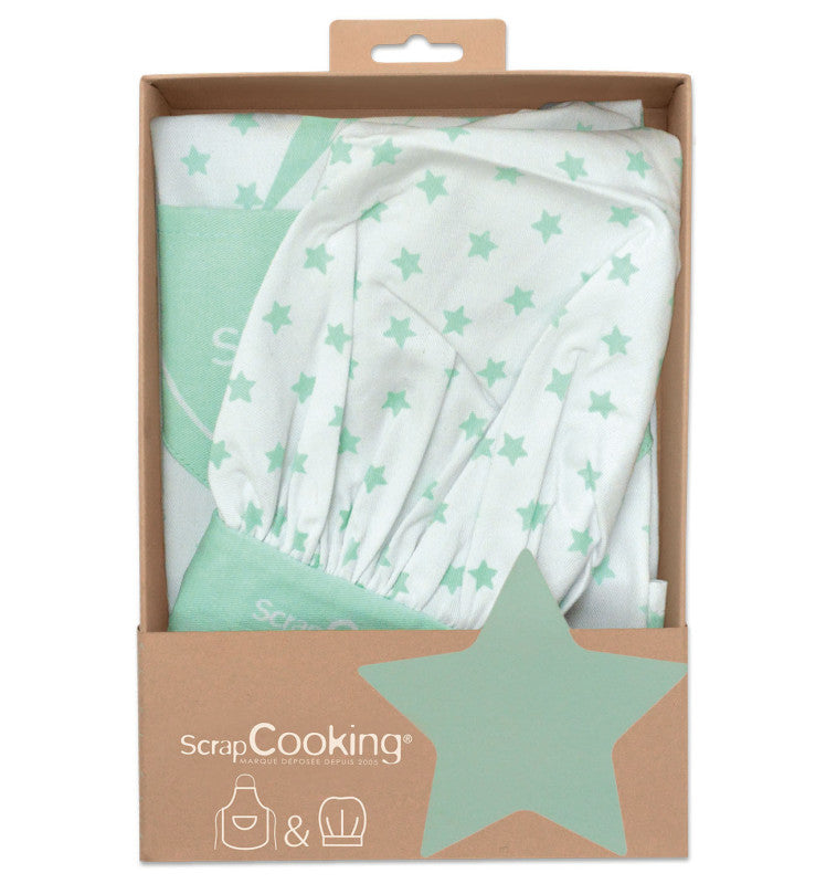 Set tablier et toque enfant | Scrapcooking - Vue 1