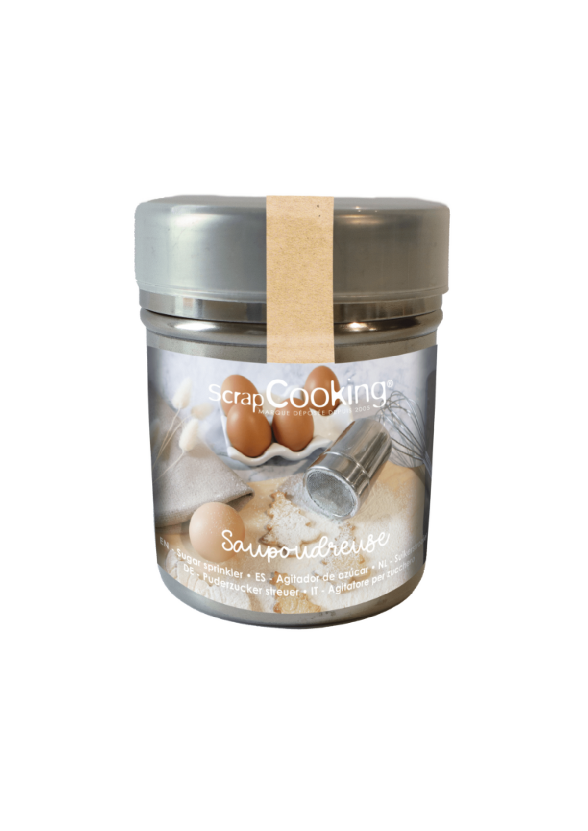 Saupoudreuse maille fine 80g | Scrapcooking - vue 1