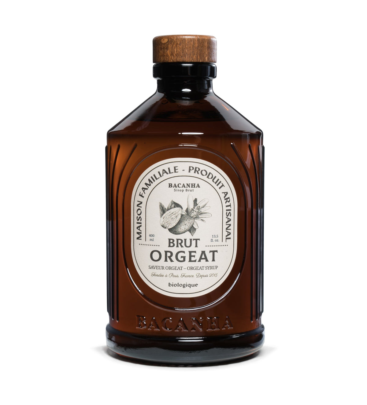 Sirop brut Orgeat Bio | Bacanha