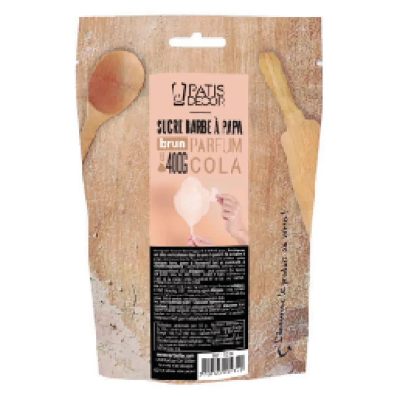 Sucre barbe à papa cola 400g | Patisdecor