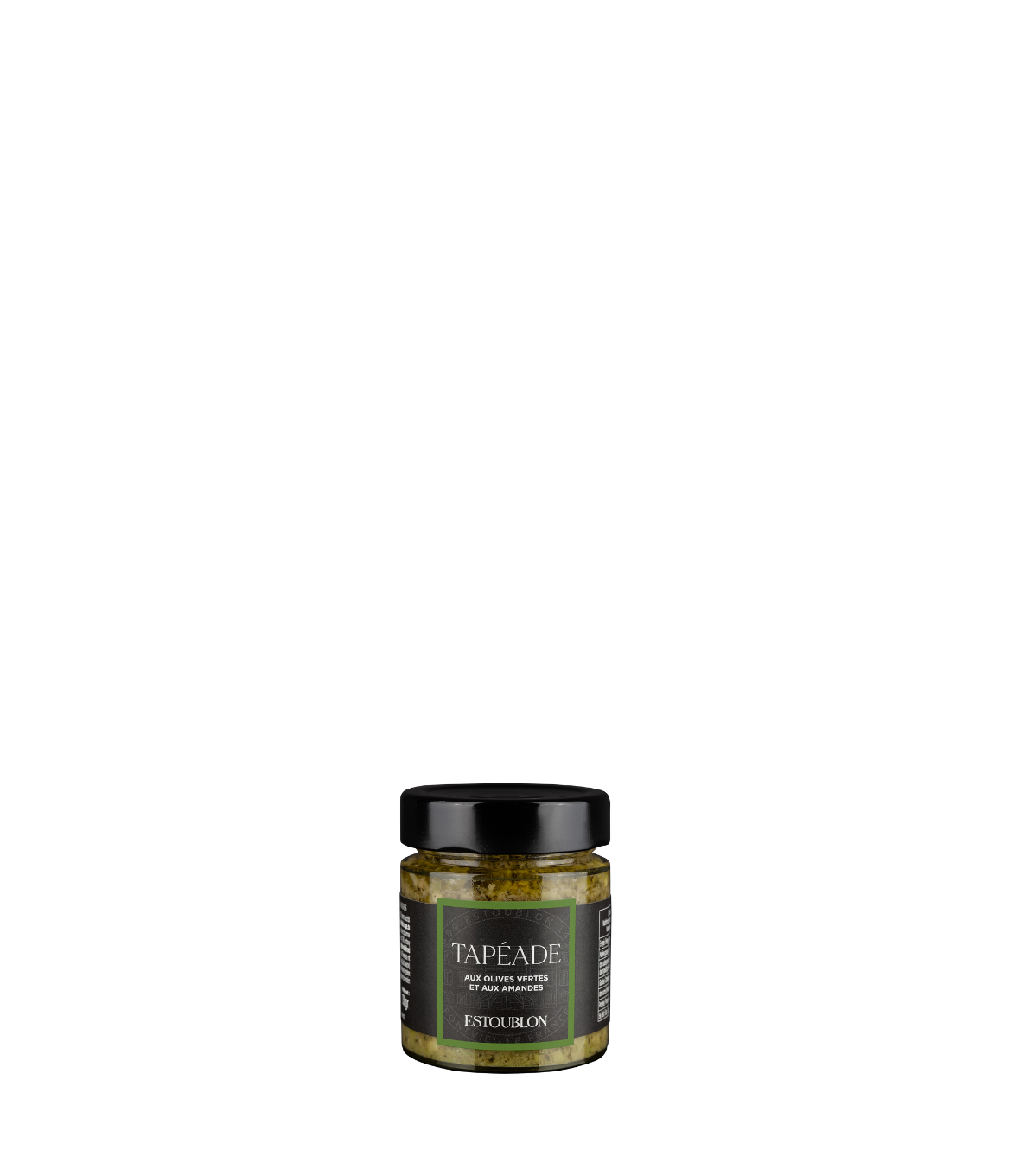 Tapenade verte aux amandes 130g | Estoublon