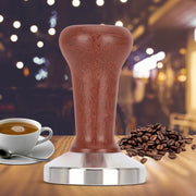 Tamper à café 58.6mm bois rouge | MAXI COFFEE