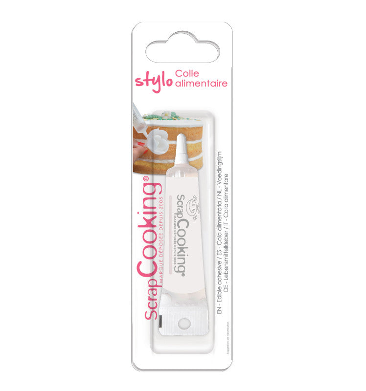 Colle alimentaire pour décors | Scrapcooking