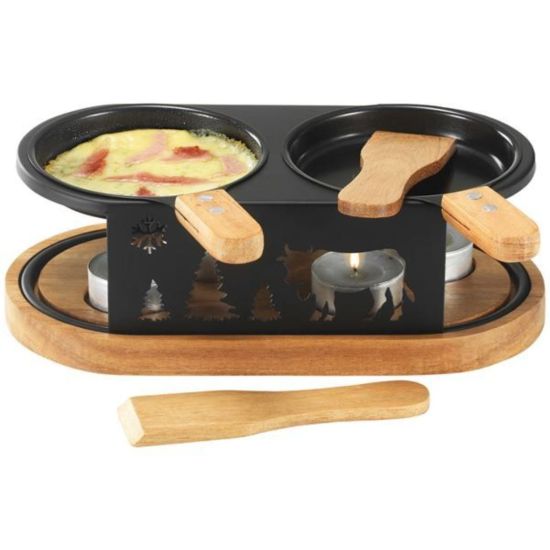 Cook Concept - Raclette à la bougie Duo. - Plaques, grilles, plats - Rue du  Commerce